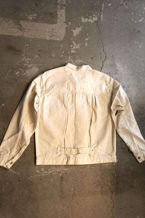 03-6011 1st Type PLEATED FRONT BLOUSE (66 ECRU)