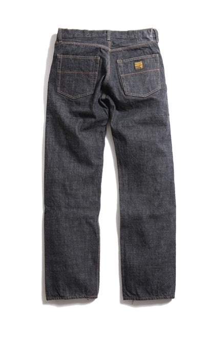 TRP1606BK 14.5OZ "W Knee Standard Black Dirt Denim" (ONE WASH)