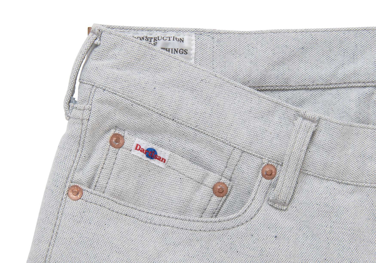 1896 13oz UPCYCLE Indigo Canvas Pants Regular Straight