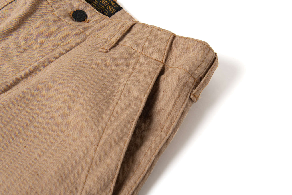 1917 12oz FOX COTTON Baker Pants Regular Straight