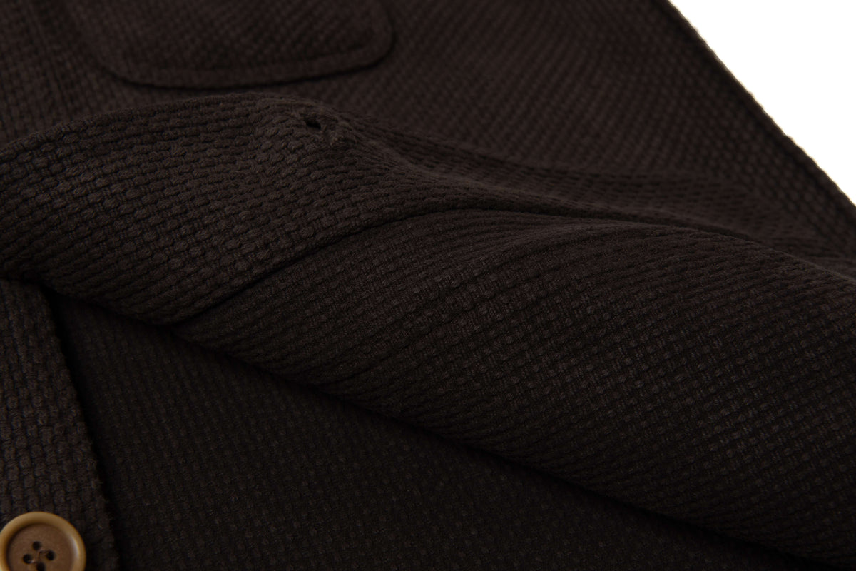 【Pre-Order】4632 17oz Amami Mud Dyed Sashiko Jacket