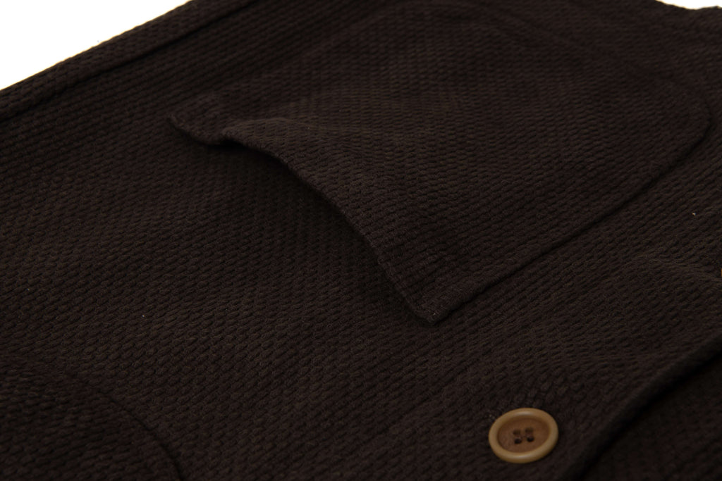 【Pre-Order】4632 17oz Amami Mud Dyed Sashiko Jacket