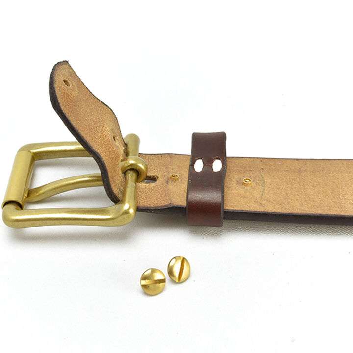 EGB40137AB Belt Men's Leather UK saddle leather 40mm width harness belt