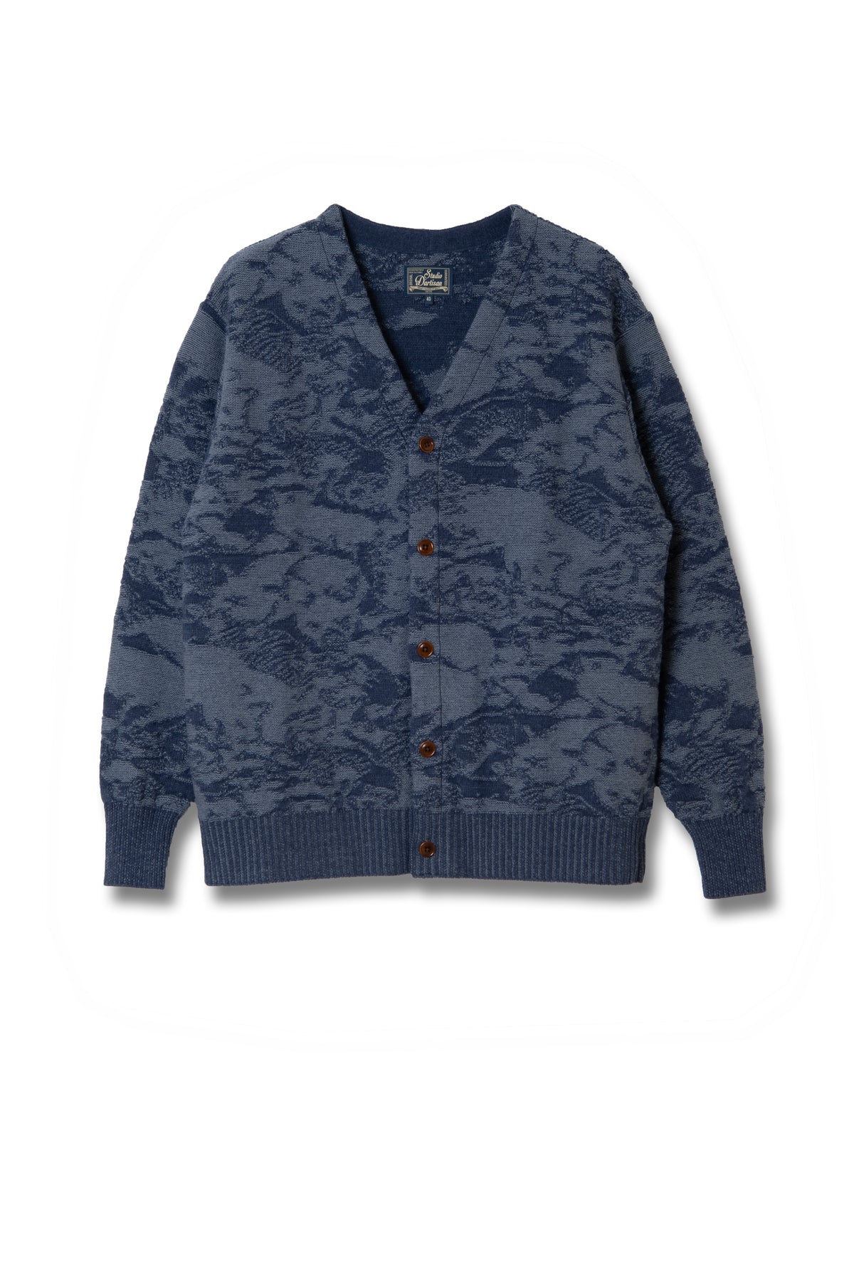 8184 Pig Camouflage Knit Cardigan