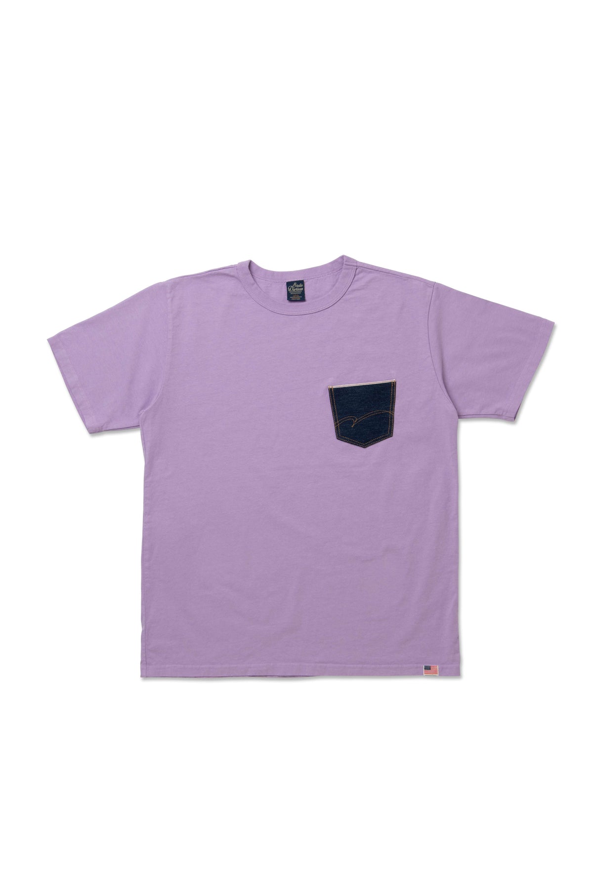 8214A Denim Pocket T-shirts (back print)