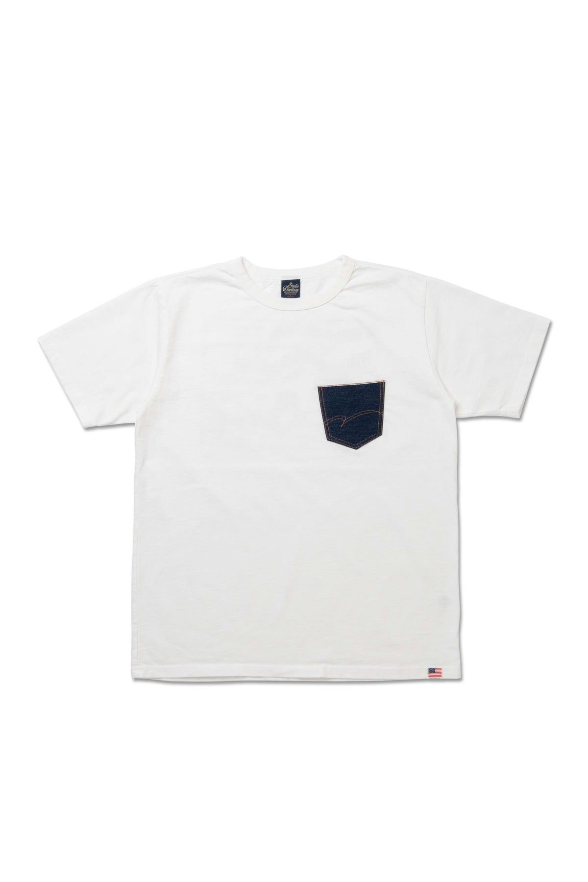 8214A Denim Pocket T-shirts (back print)
