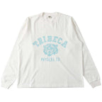 BR-25341 Pigment Dye 14/- GOAT L/S FOOTBALL T-shirt 【TRIBECA】