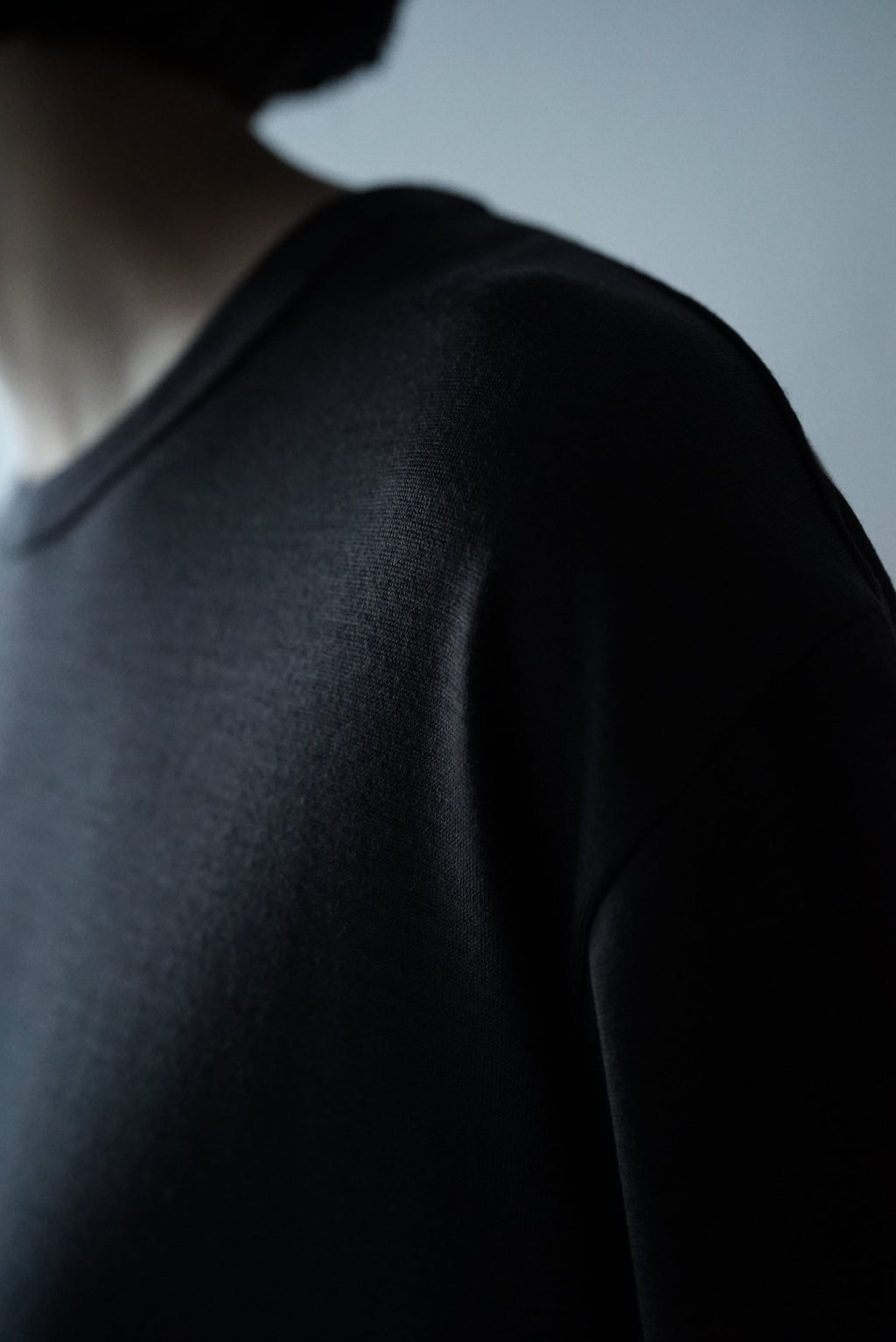 【CAPERTICA】CAP707CS02 Super140s Washable Wool DC_Jersey / RF Wool Tee