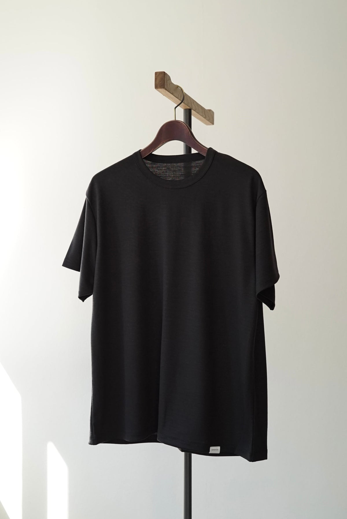 【CAPERTICA】CAP707CS02 Super140s Washable Wool DC_Jersey / RF Wool Tee