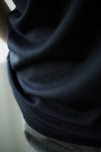 【CAPERTICA】CAP707CS02 Super140s Washable Wool DC_Jersey / RF Wool Tee