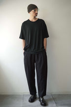 【CAPERTICA】CAP70801-_2 Super120s Washable Wool Jersey / S120 Wool Tee
