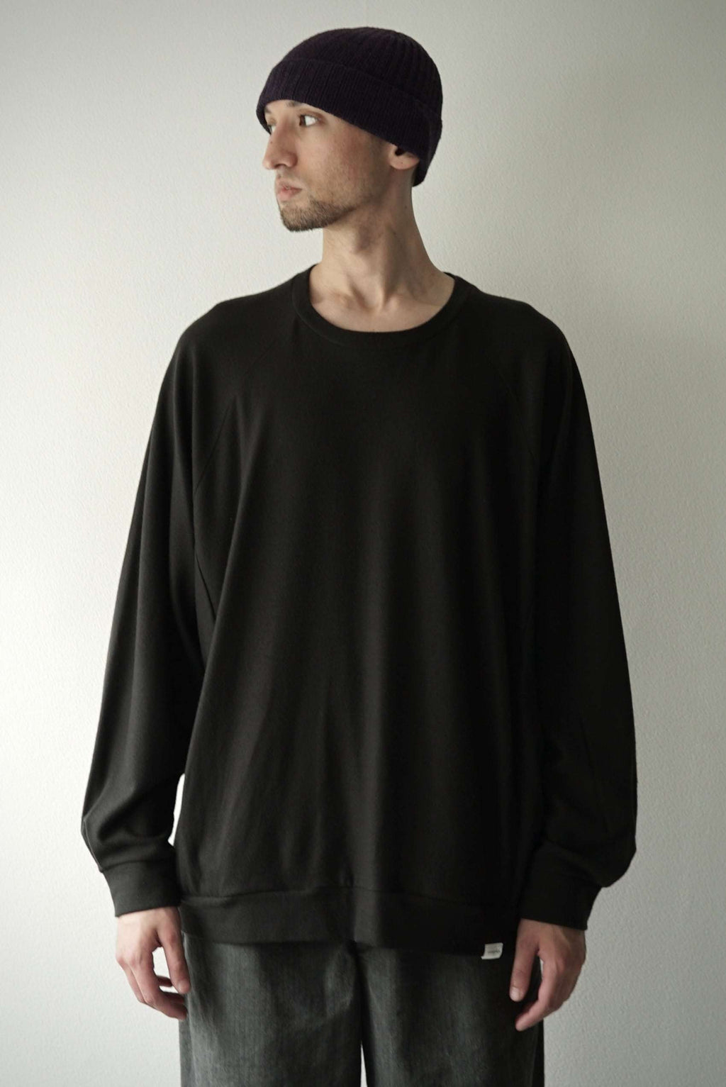 【CAPERTICA】711CS26 Super 140s Washable Wool MW_Jersey Wool Sweat 2026