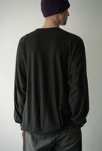 【CAPERTICA】711CS26 Super 140s Washable Wool MW_Jersey Wool Sweat 2026