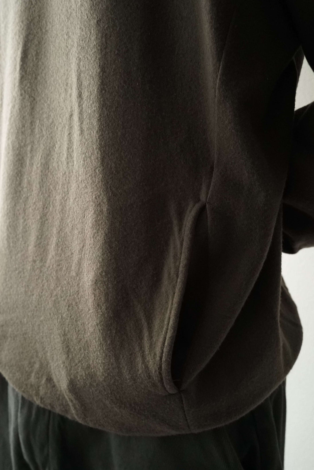 【CAPERTICA】711CS26 Super 140s Washable Wool MW_Jersey Wool Sweat 2026