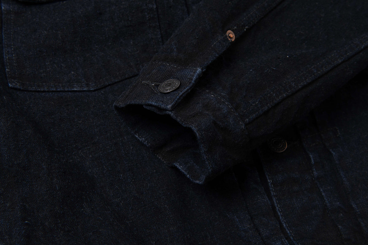 【Pre-Order】D4652 15oz GL3 Sumi Dyed Denim Jacket