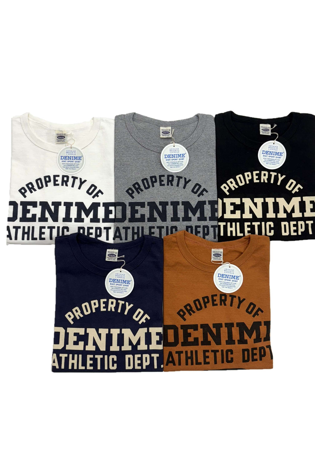 Lot 272 Crew Neck T-Shirts Athletic Dept