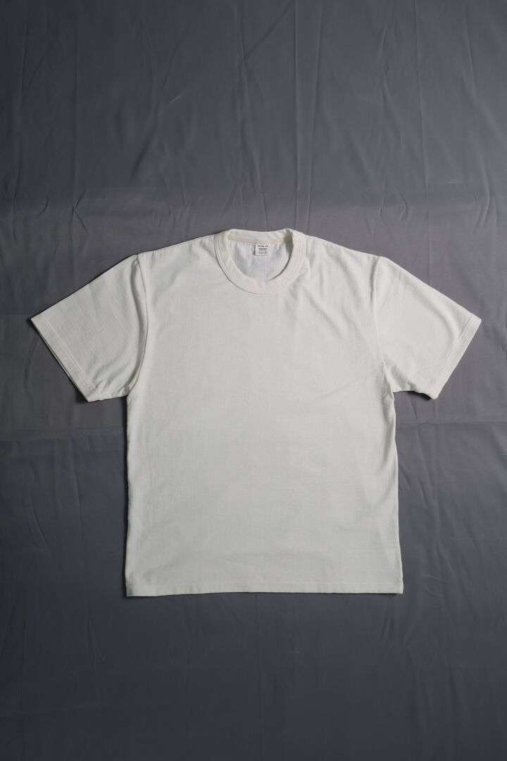 ENTRY SG. × DENIMIO Collaboration ESGDM01 STANDARD "Tsuri-ami" T-shirt (WHT,BLK)