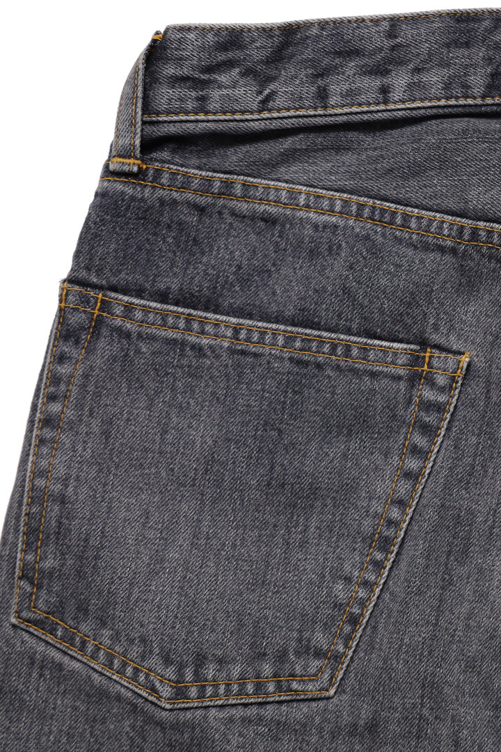 F160 13oz SELVEDGE  66 DENIM TAPERED (BLACK)