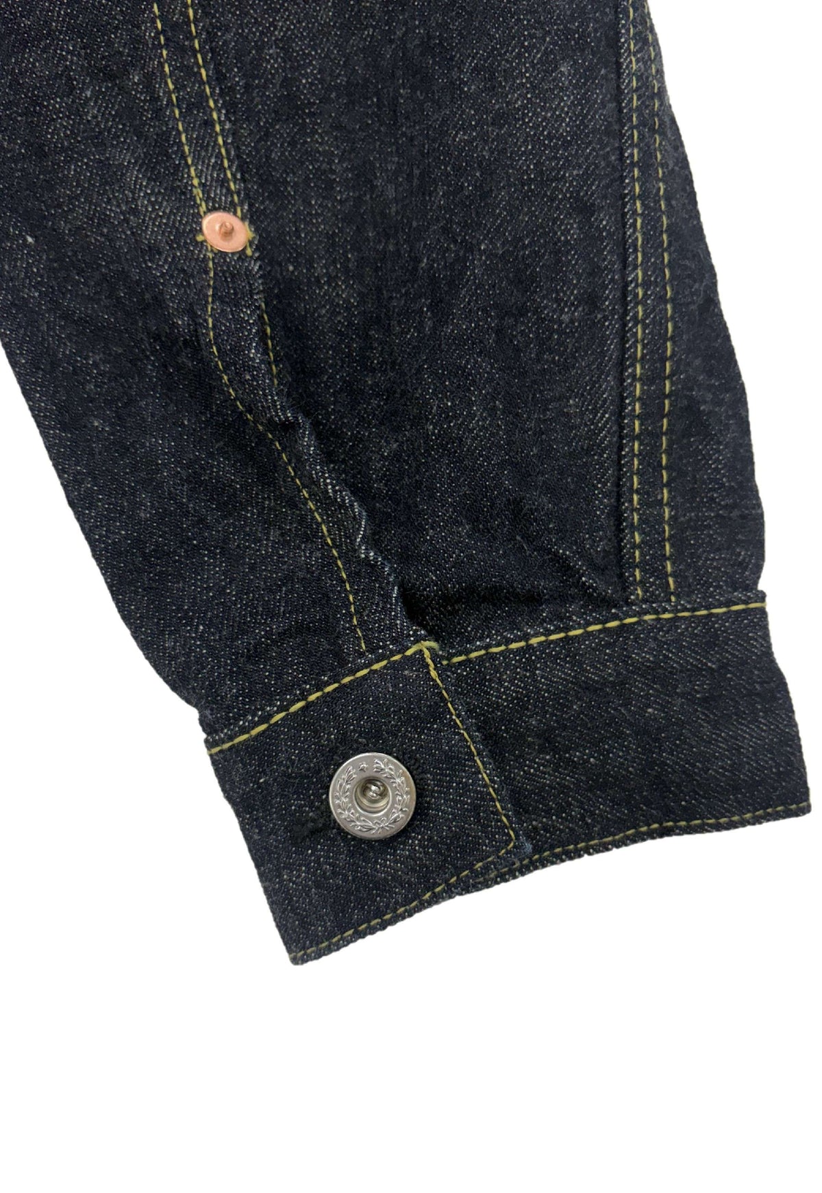 F2460 14OZ WW II DENIM BLOUSE CAMEROON COTTON  ROCKY SELVEDGE