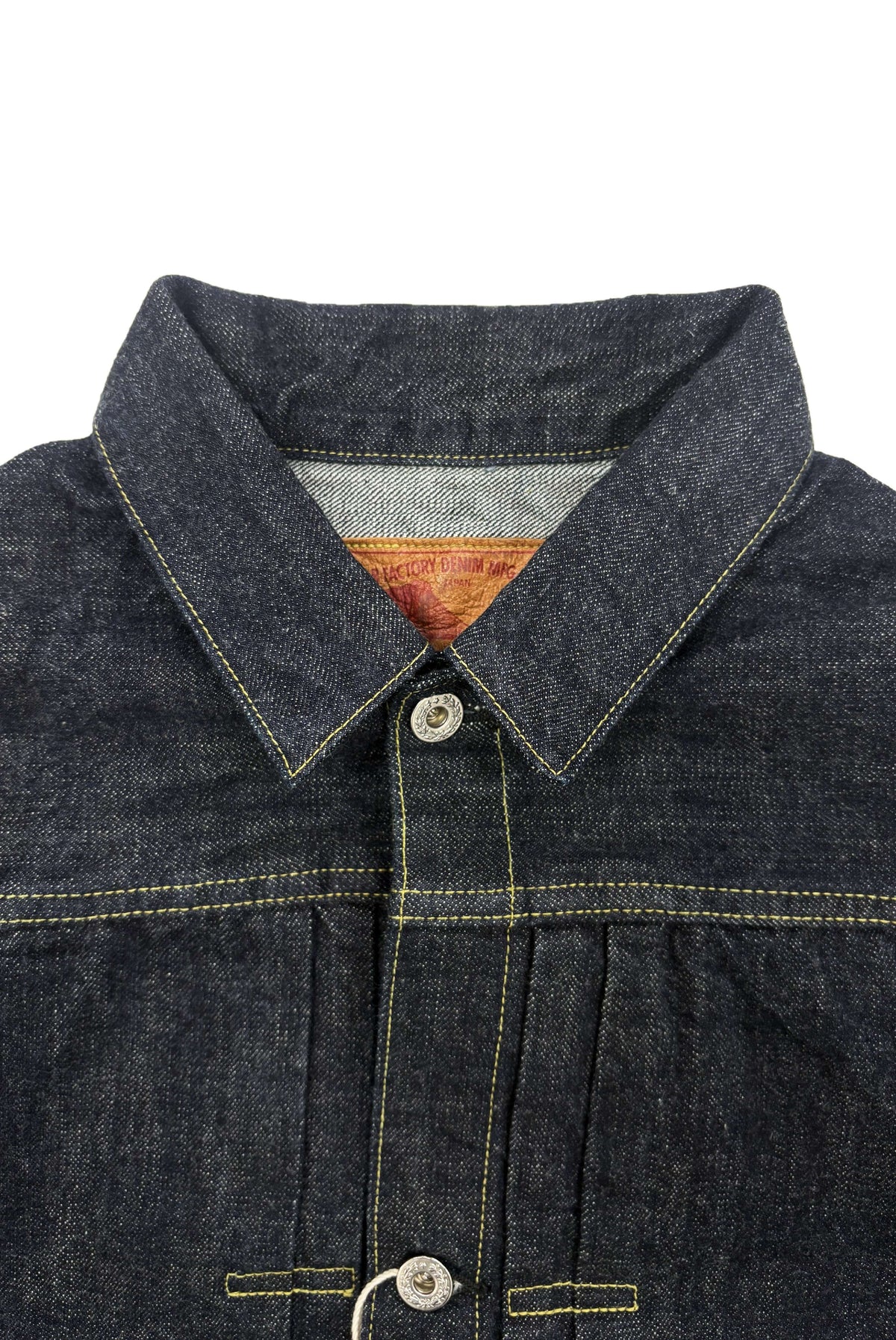 F2460 14OZ WW II DENIM BLOUSE CAMEROON COTTON  ROCKY SELVEDGE