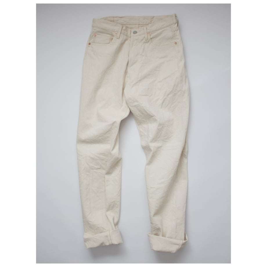 Lot.120W White Denim