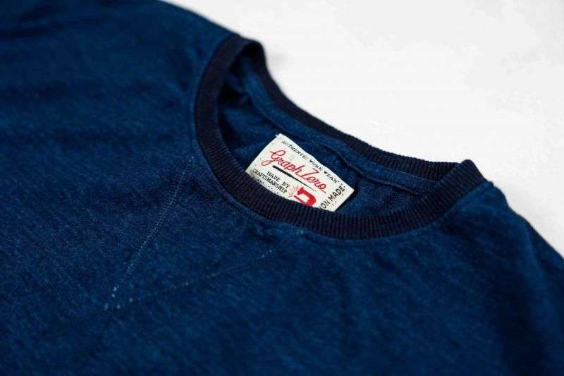 GZ-IDTC-25 Indigo Crew Neck T-shirt