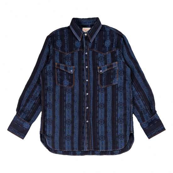 GZ-WEST-NV Western Shirt Ortega