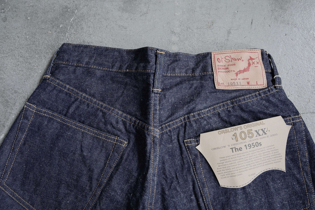 01-1050XX-81 105XX THE 1950S SELVEDGE DENIM