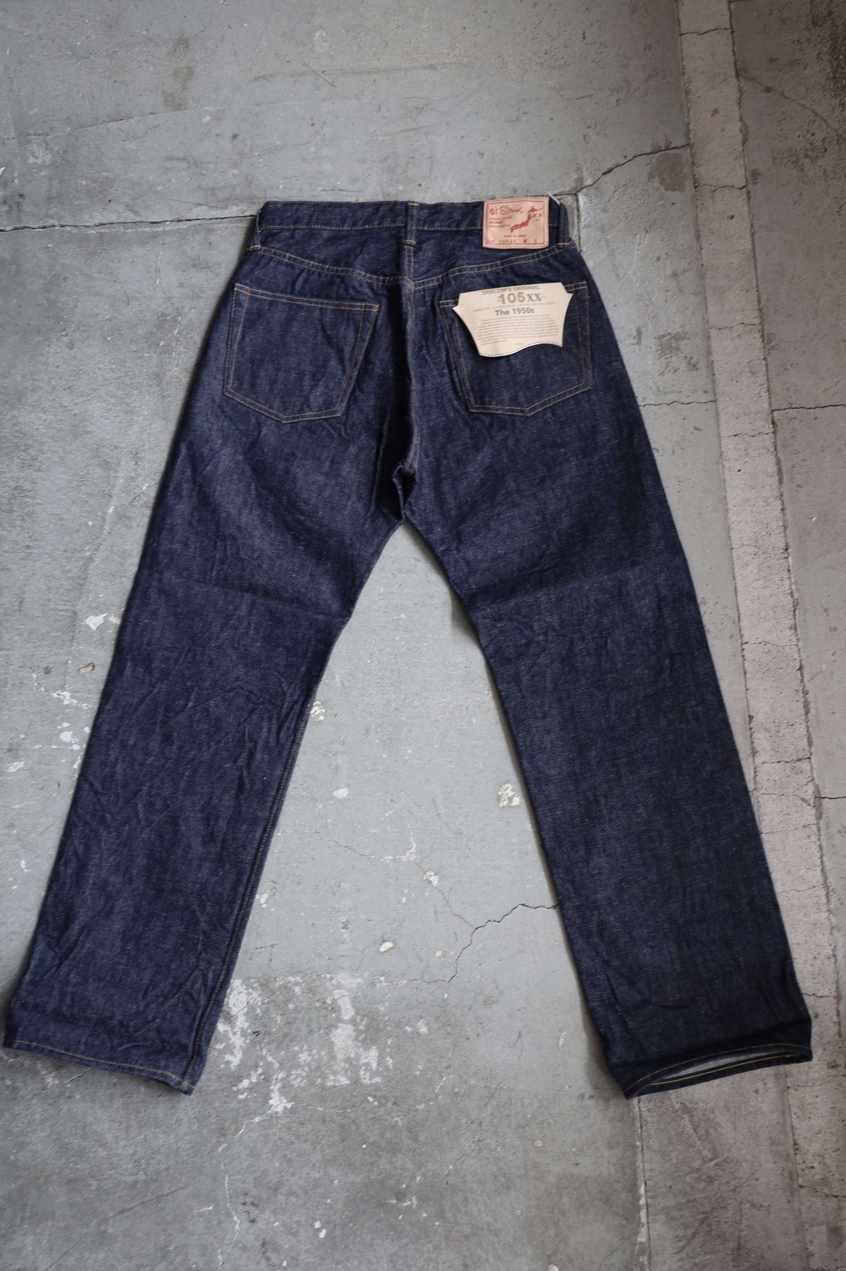 01-1050XX-81 105XX THE 1950S SELVEDGE DENIM