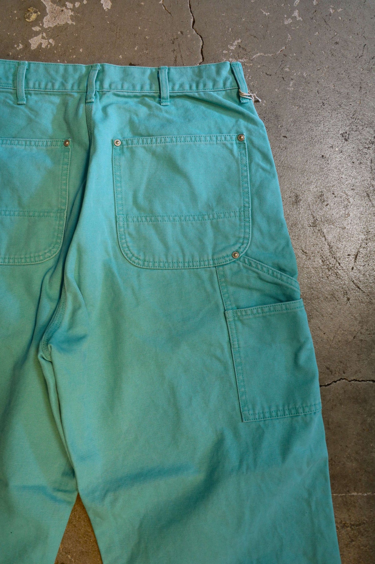 01-5328 DAD’S FIT PAINTER PANTS (39S TURQUOISE)