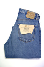 01-1010W-95 DAD'S FIT DENIM PANTS USED