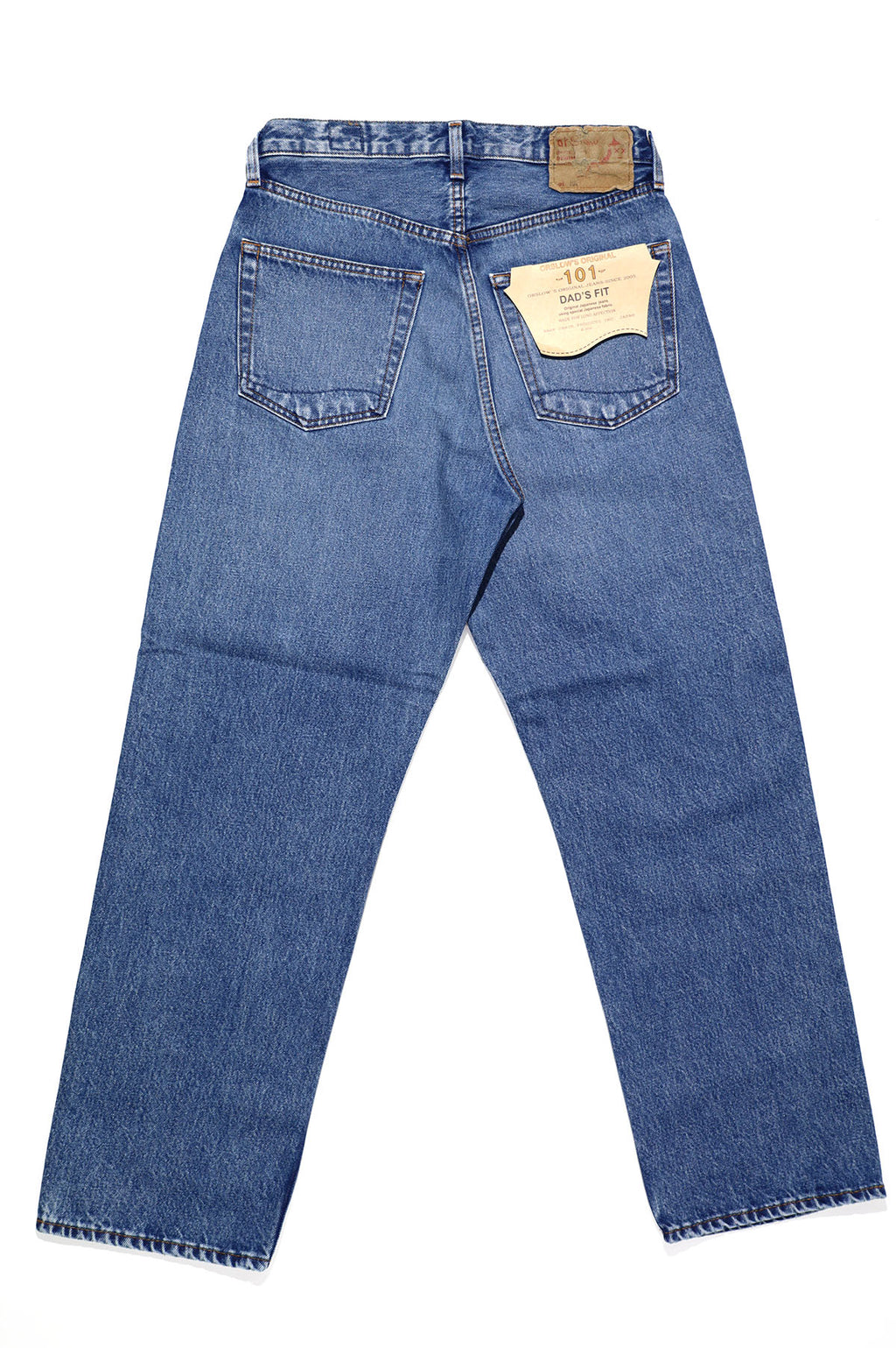 01-1010W-95 DAD'S FIT DENIM PANTS USED