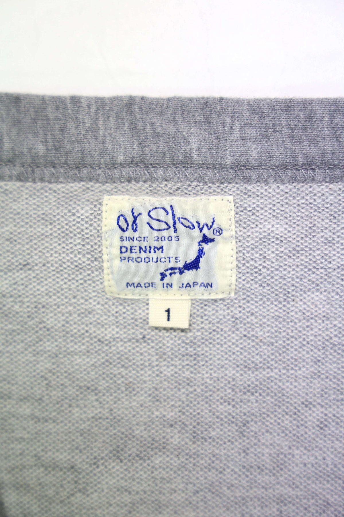 01-0043 LIGHT WEIGHT FRENCH TERRY SWEAT SHIRT CARDIGAN (64  HEATHER GRAY)