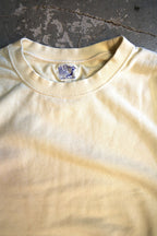 01-0044 Light Weight French Terry Crewneck Sweat Shirt (43  PALE YELLOW)