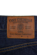 ONI-L720-12Z 12oz Selvedge Denim Wide Straight Zip-fly【WOMEN'S】
