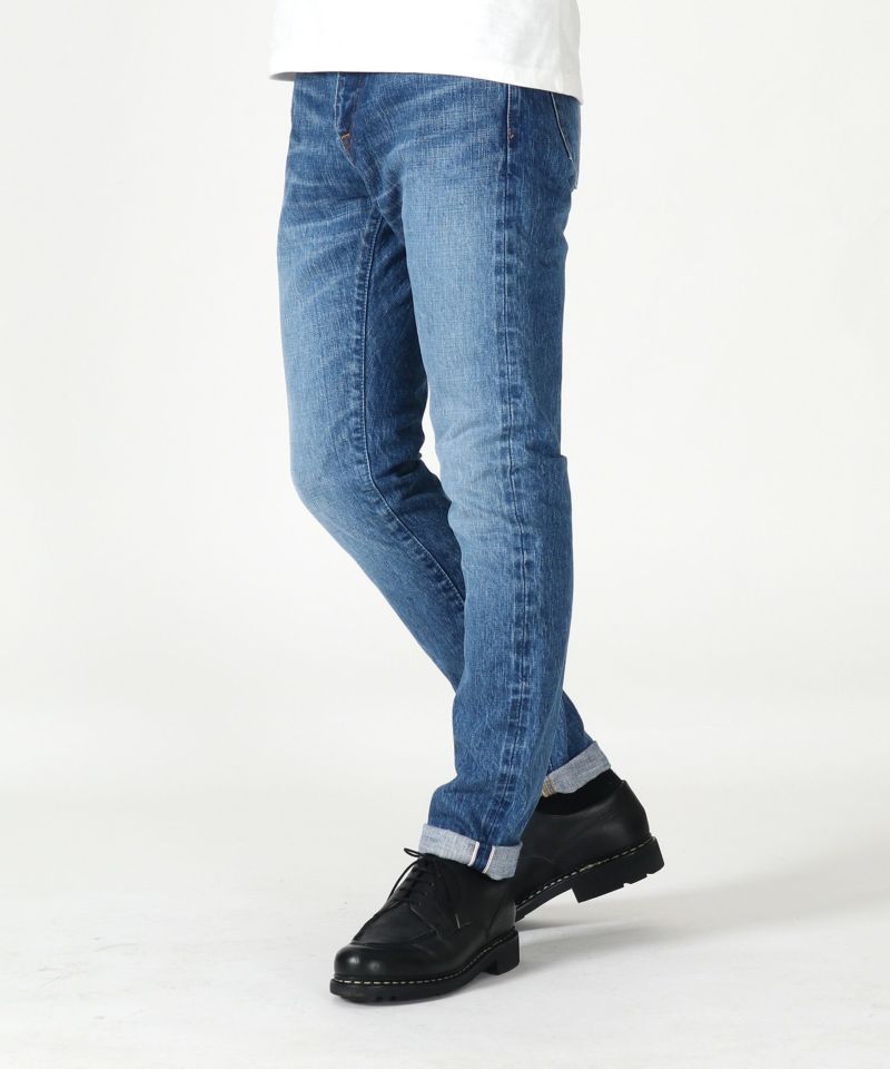 J201 MID 14.8oz American Cotton Vintage Wash Tapered (ONE WASHED)