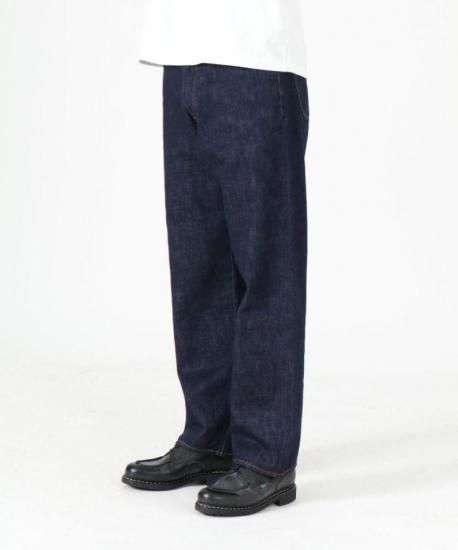 J504 CIRCLE  12.5oz African cotton vintage Selvedge Loose Straight (One washed)