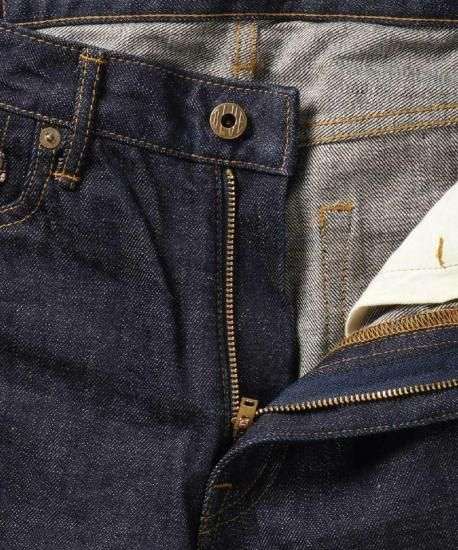 J504 CIRCLE  12.5oz African cotton vintage Selvedge Loose Straight (One washed)