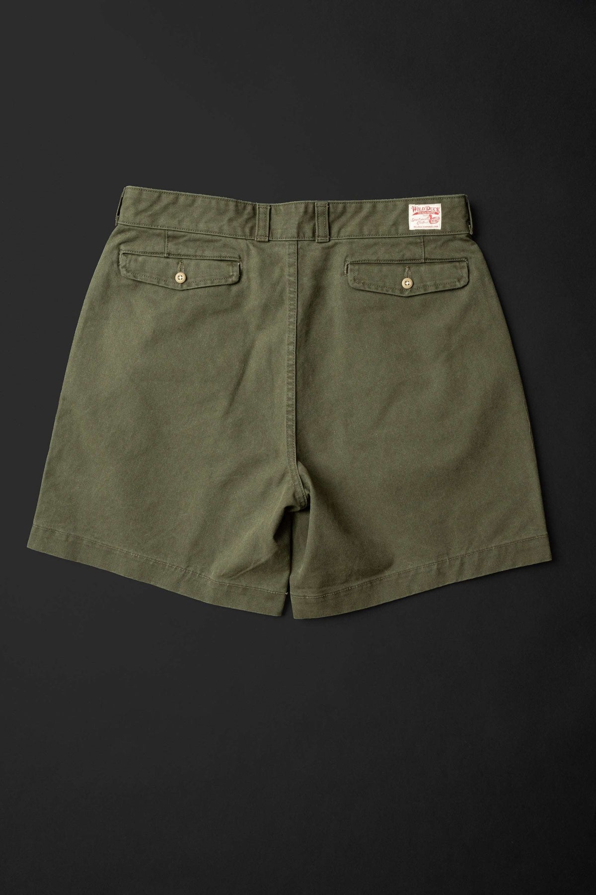 M7014RC WILD DUCK  CANVAS SHORT (NAVY,KHAKI,OLIVE)
