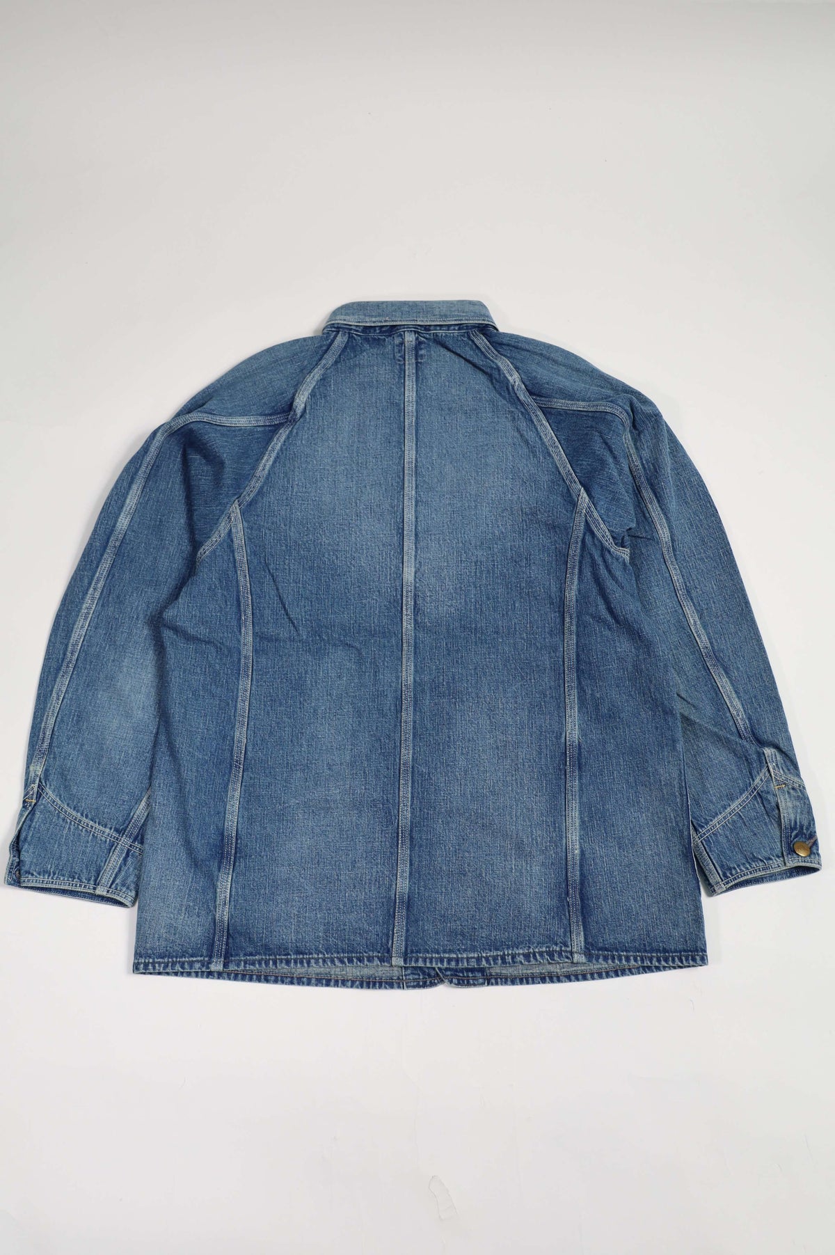 03-6140 50's DENIM COVERALL (USED WASH)