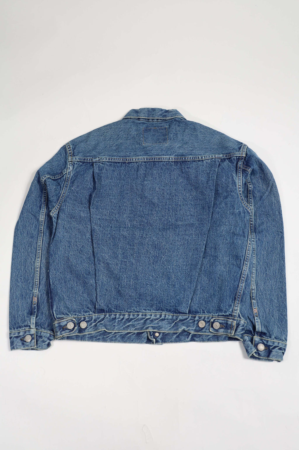 01-6002 2nd type 50's denim jacket Used Wash (2 YEAR WASH)