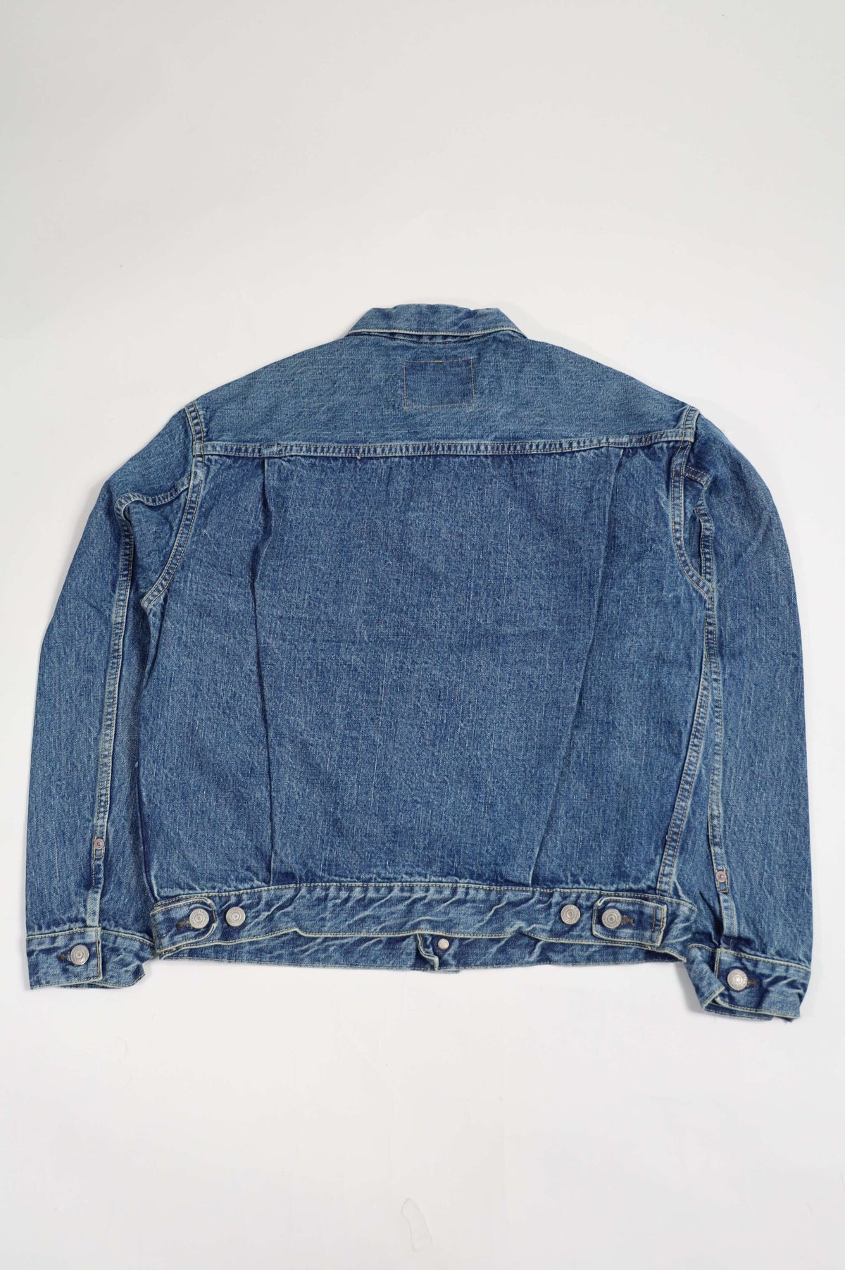 01-6002 2nd type 50's denim jacket Used Wash (2 YEAR WASH)