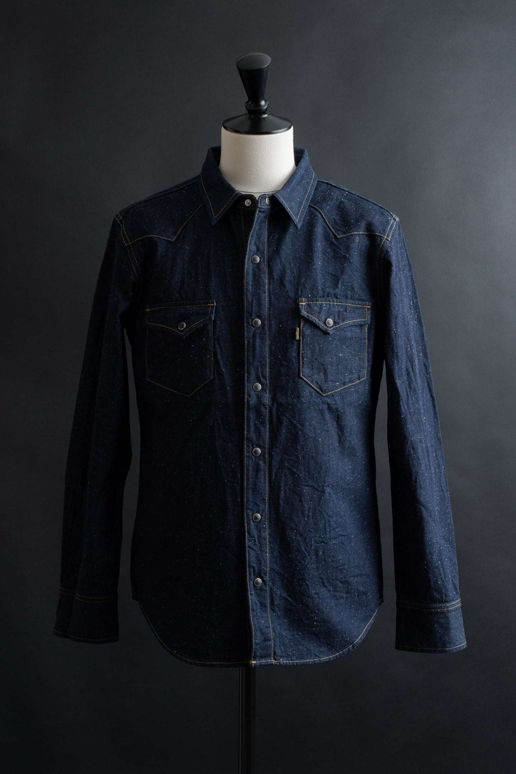 MS004E 10oz SELVEDGE WESTERN SHIRT