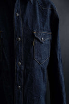 MS004E 10oz SELVEDGE WESTERN SHIRT