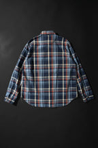 MS012G INIDIGO CHECK SHIRT