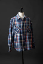 MS012G INIDIGO CHECK SHIRT