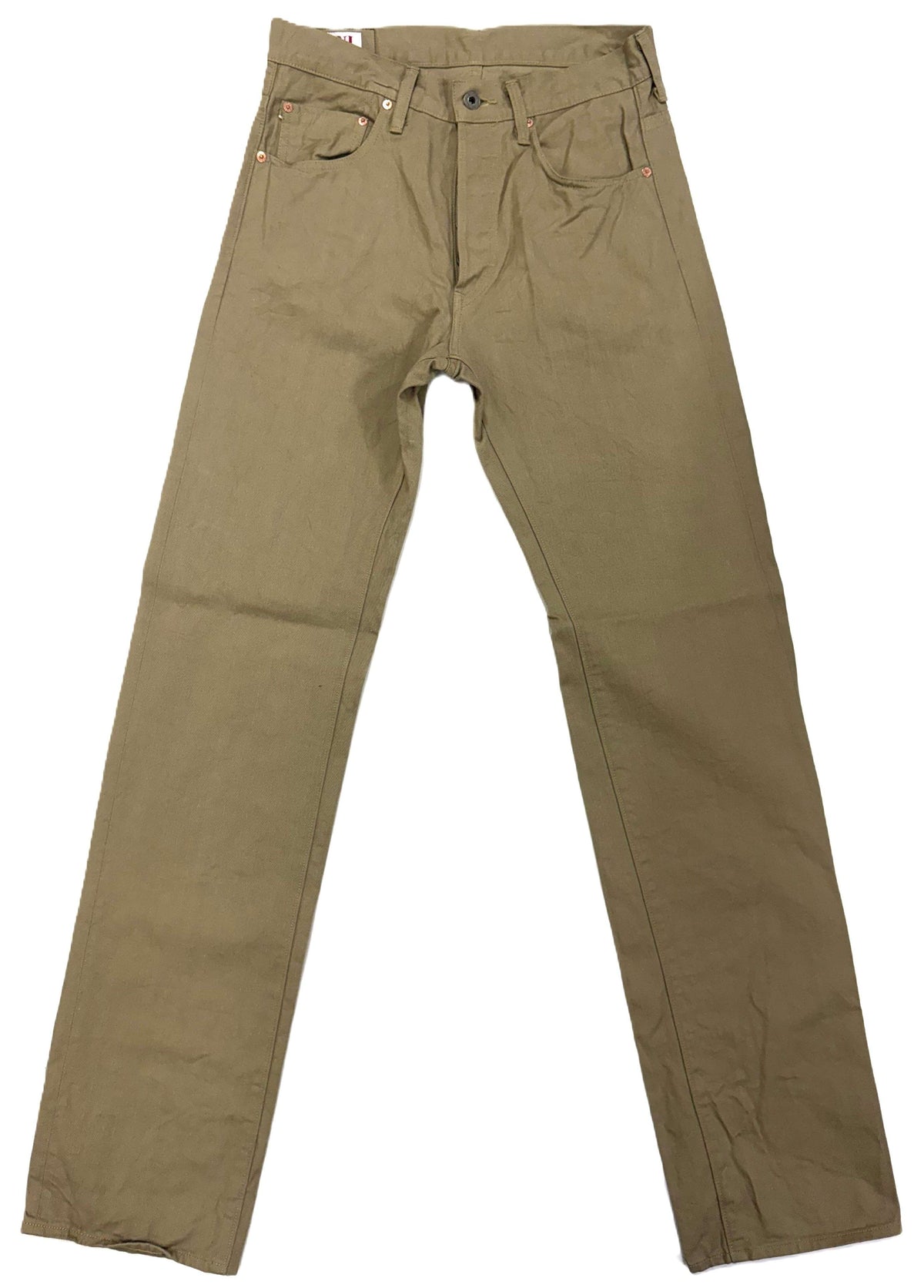 ONI271-SVCKB Selvedge Chino Khaki Beige