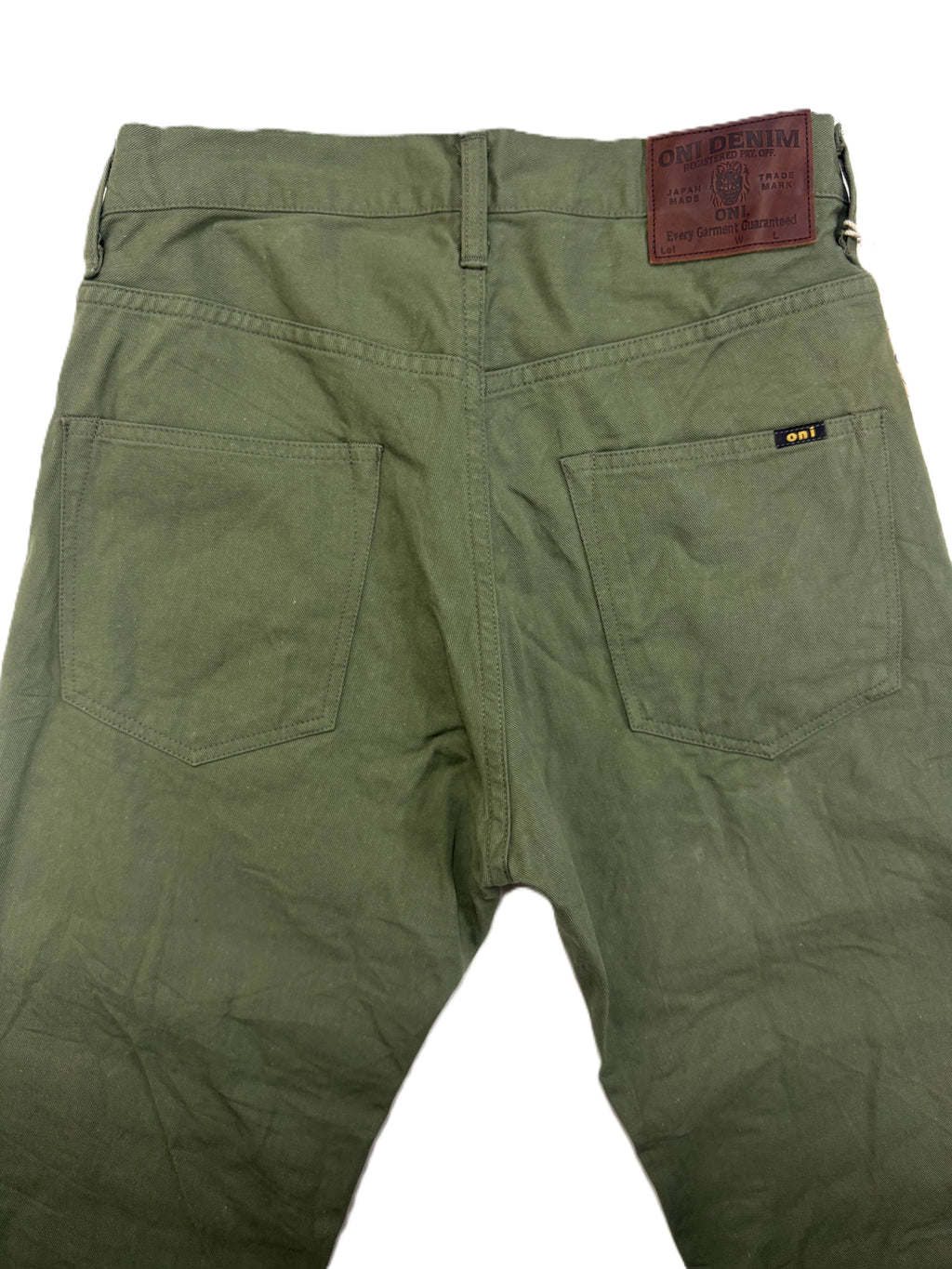 ONI271-SVCOL Selvedge Chino Olive