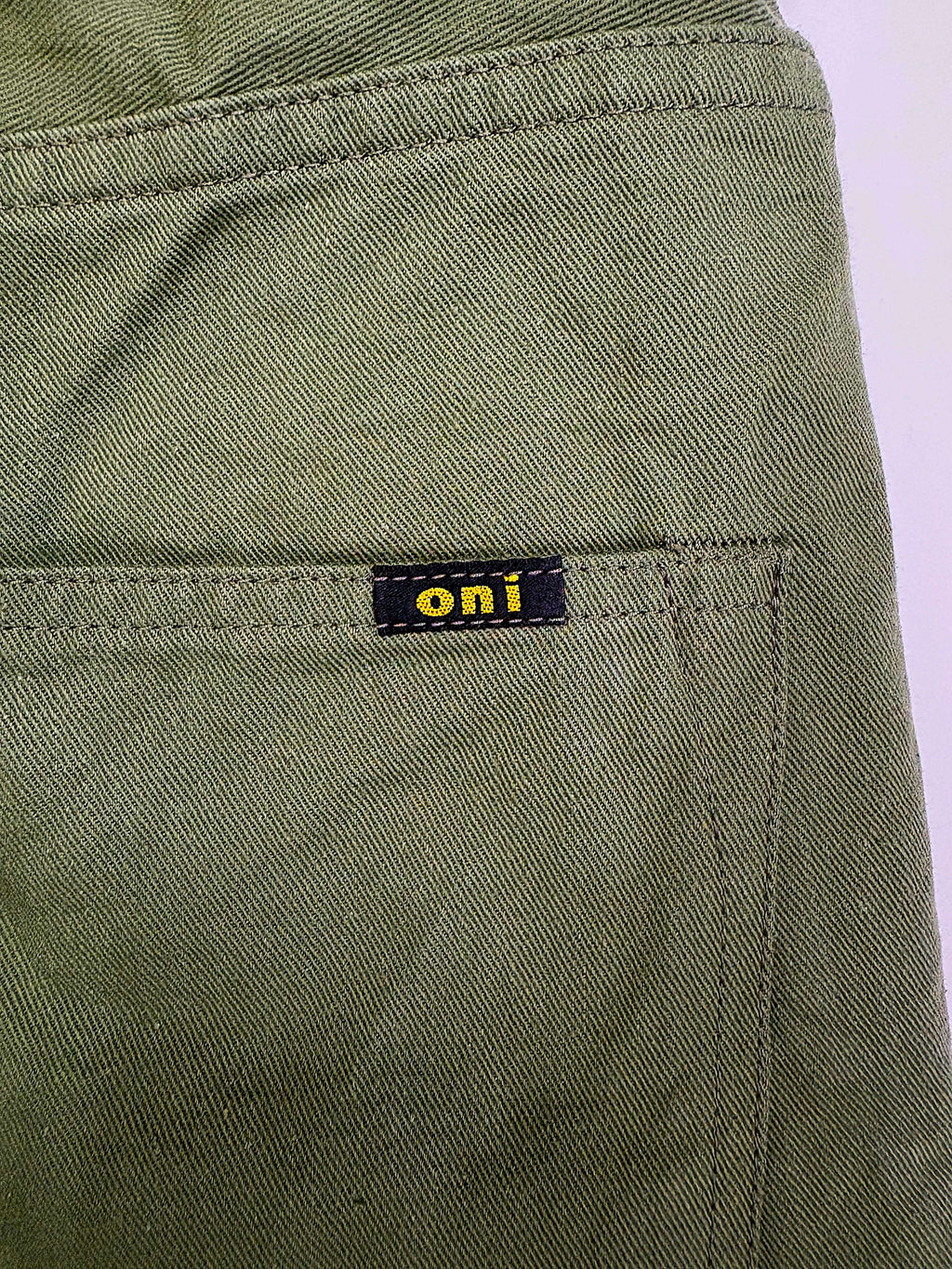 ONI271-SVCOL Selvedge Chino Olive