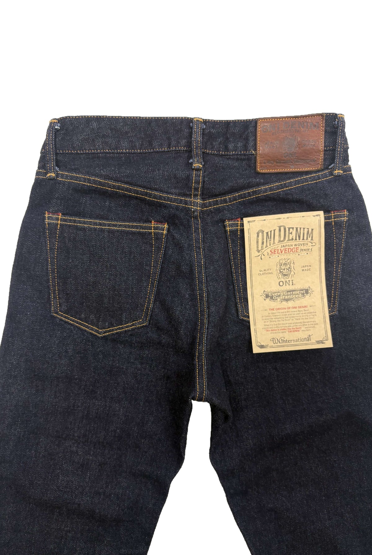 ONI-L700 14oz Selvedge Denim Just Right Straight【WOMEN'S】